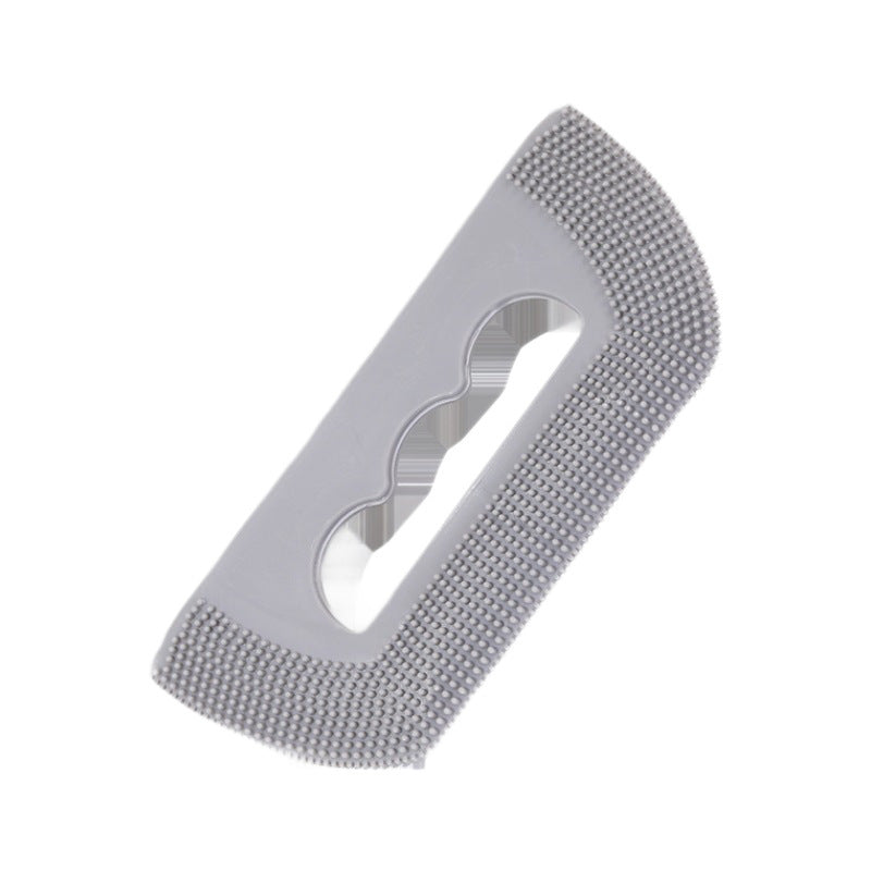 Cepillo de silicona para quitar pelos de mascotas, raspador de polvo y pelo lavable