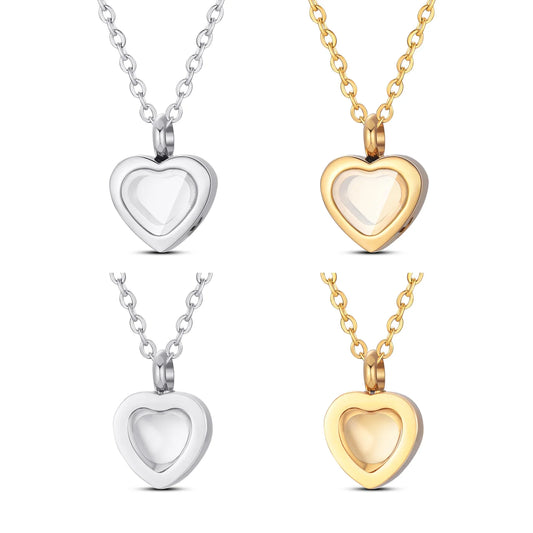 Heartfelt Memorial Ashes Necklace