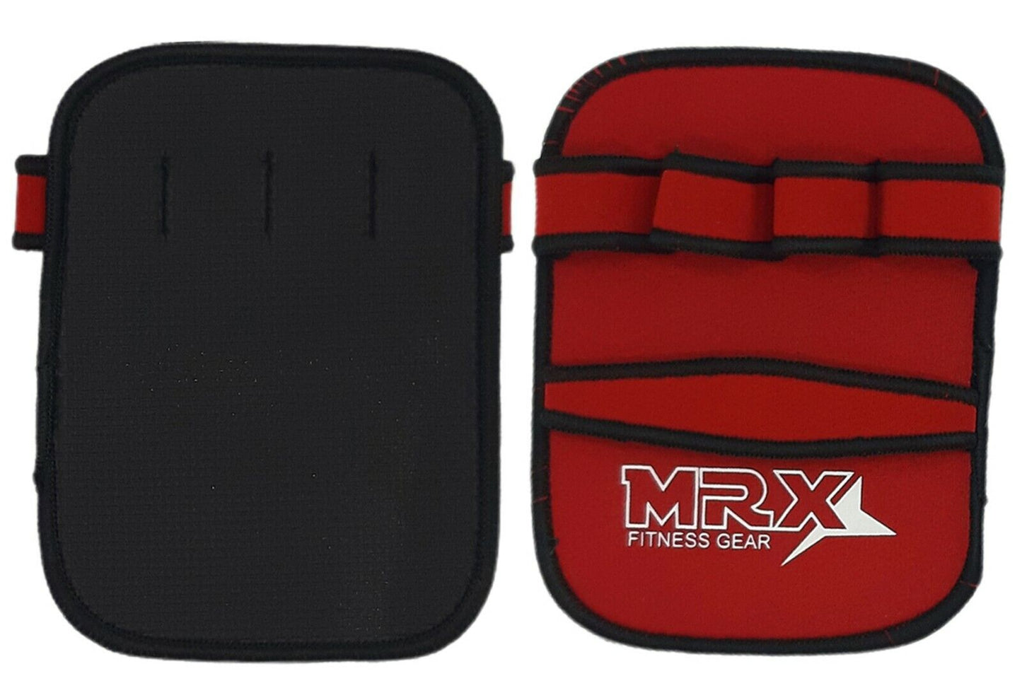 MRX Guantes de halterofilia, almohadillas de agarre, soporte de mano para levantamiento de pesas