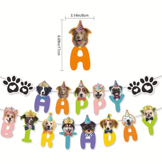 Dog Birthday Banner