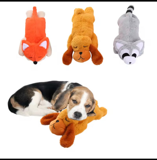 Plush Toy with Heartbeat Simulator