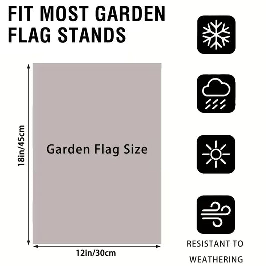 Garden Flag - Pawprints