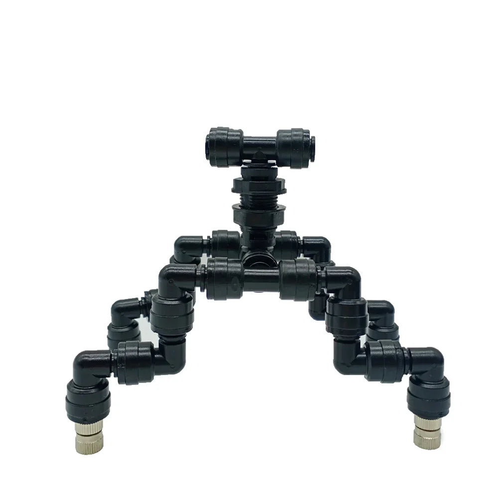 Boquilla Rociadora Ajustable 360° para Reptiles – Nebulizador de Alta Presión para Terrarios, Invernaderos y Recintos de Selva Tropical