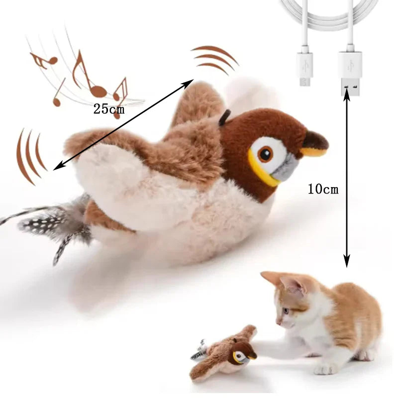 Chirpy Bird Cat Toy