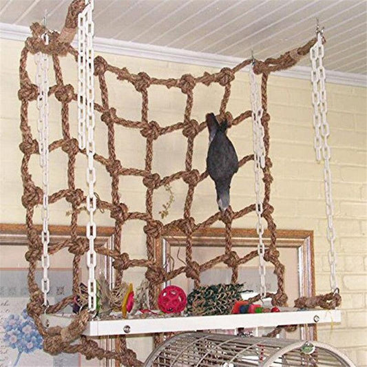 Bird's Nest Hemp Rope Climbing Net