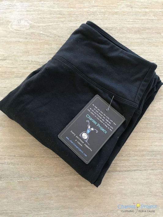 Legging doux comme du beurre, longueur classique, noir uni, pour adultes et enfants