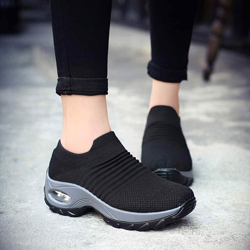 Zapatillas deportivas de calcetín para mujer