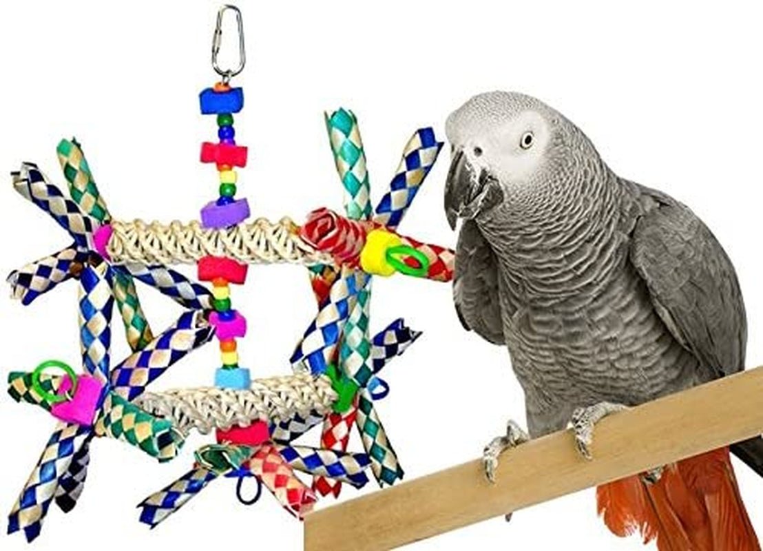 Juguete ancho para loros