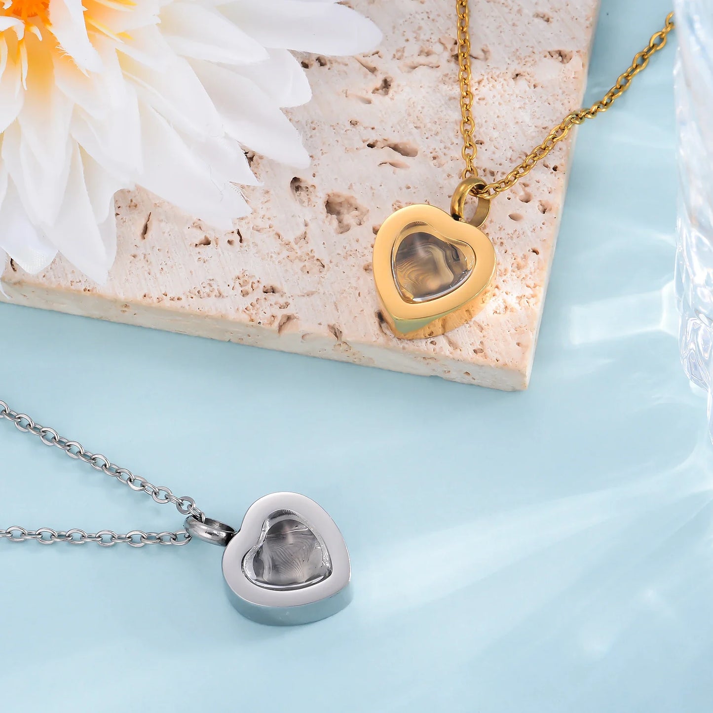 Heartfelt Memorial Ashes Necklace