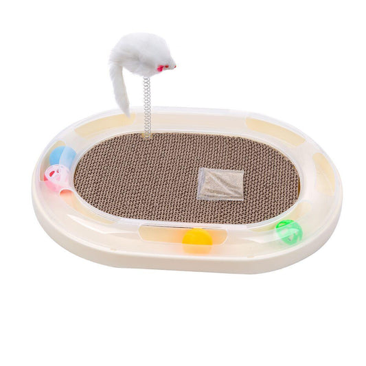 Ultimate Cat Claw Care: Multifunctional Corrugated Paper Cat Scratcher