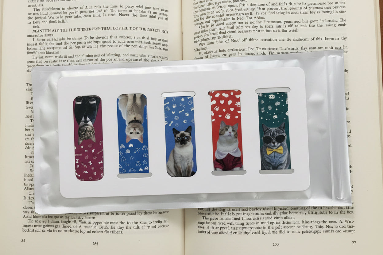 Cat Magnetic Bookmarks