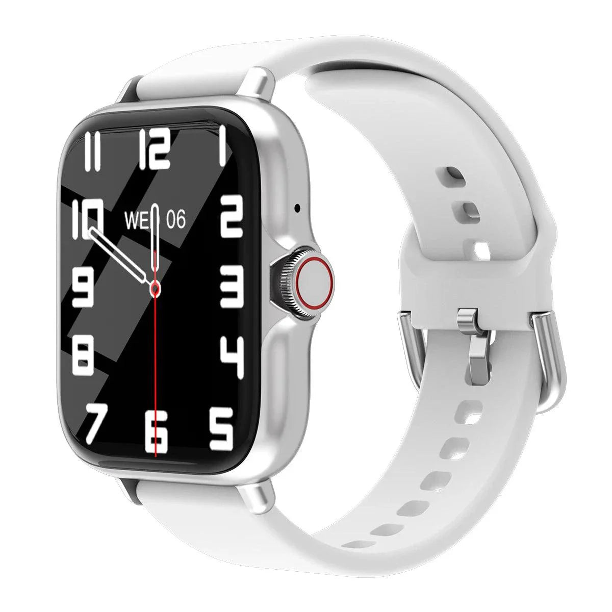 SmartTech 1.83'' Waterproof Smart Watch - Call & Message Alerts, Sleep Monitoring, Sports Pedometer for iPhone & Android