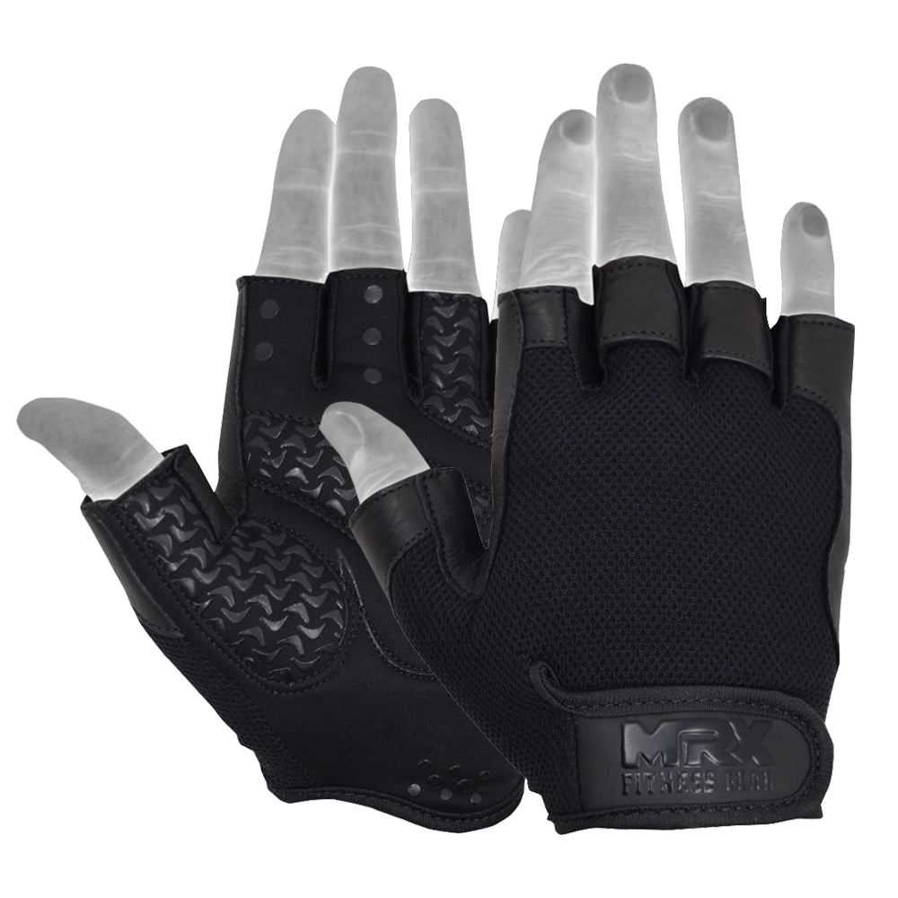 Gants d'haltérophilie pour la prise en main, demi-doigts, entraînement sportif 2625