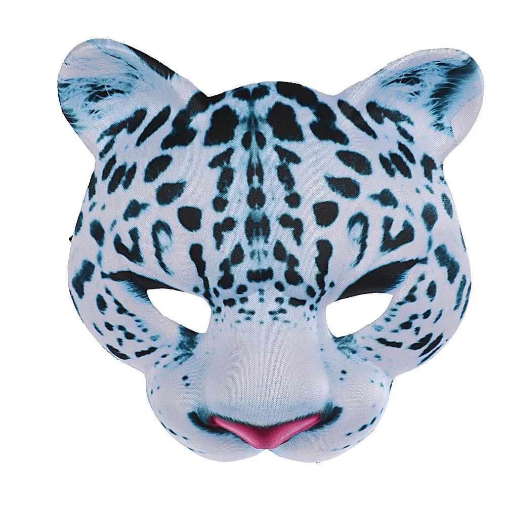Máscara de espuma 3D realista de animales | Accesorio de disfraz de cosplay de cara completa