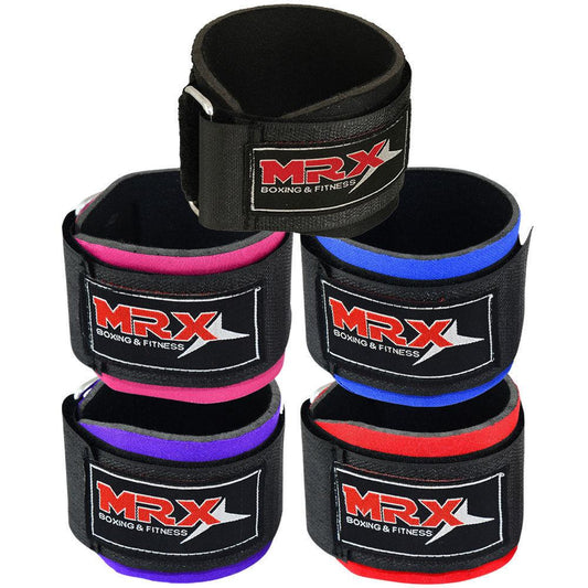 Sangles de poignet MRX pour haltérophilie, pour le soutien des poignets pendant l'entraînement de musculation en salle de sport