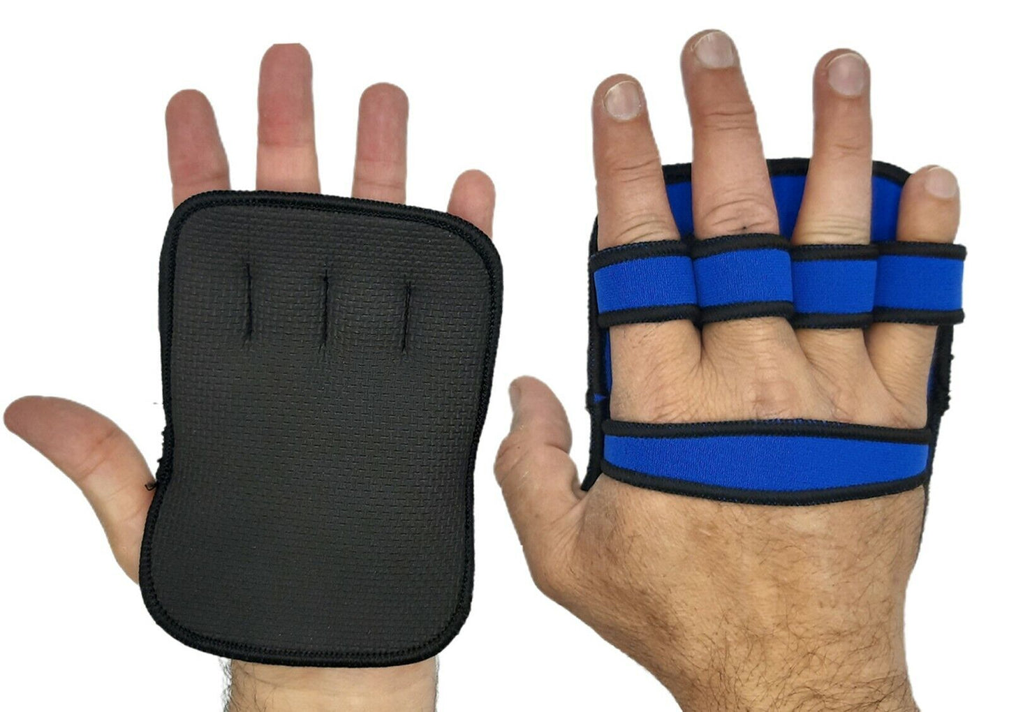 MRX Guantes de halterofilia, almohadillas de agarre, soporte de mano para levantamiento de pesas