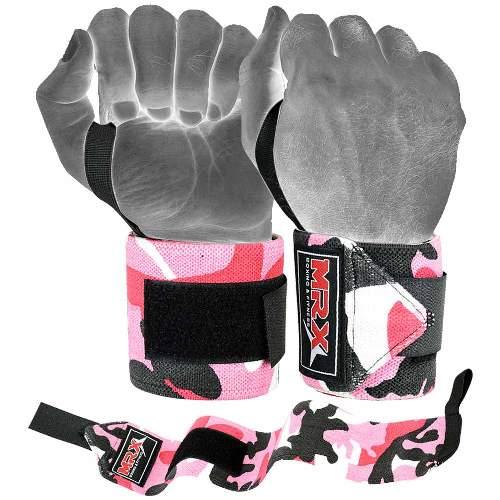 Muñequeras MRX para levantamiento de pesas, entrenamiento de gimnasio, culturismo