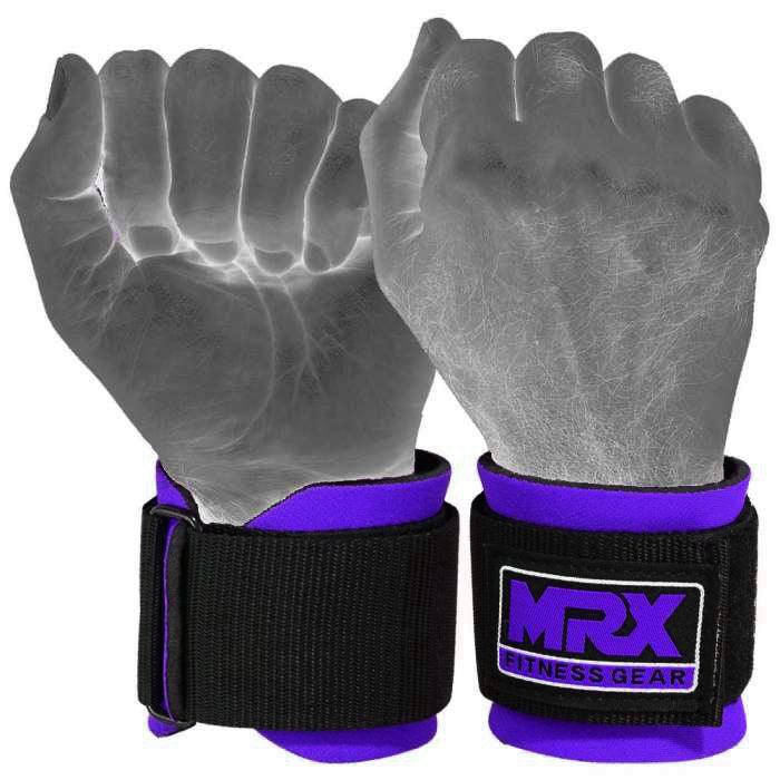 Correas para levantamiento de pesas MRX, envoltura para gimnasio, culturismo, entrenamiento