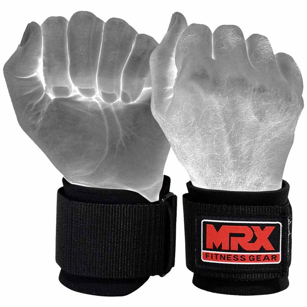Correas para levantamiento de pesas MRX, envoltura para gimnasio, culturismo, entrenamiento