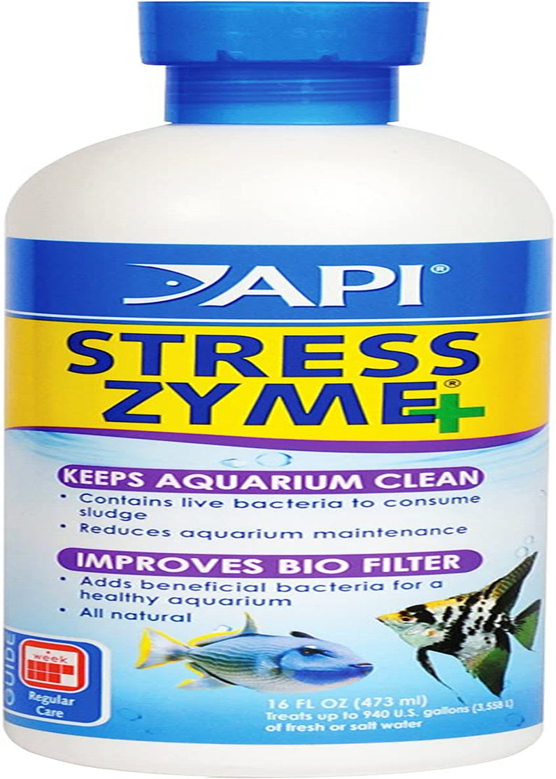 STRESS ZYME Acuario de agua dulce y salada