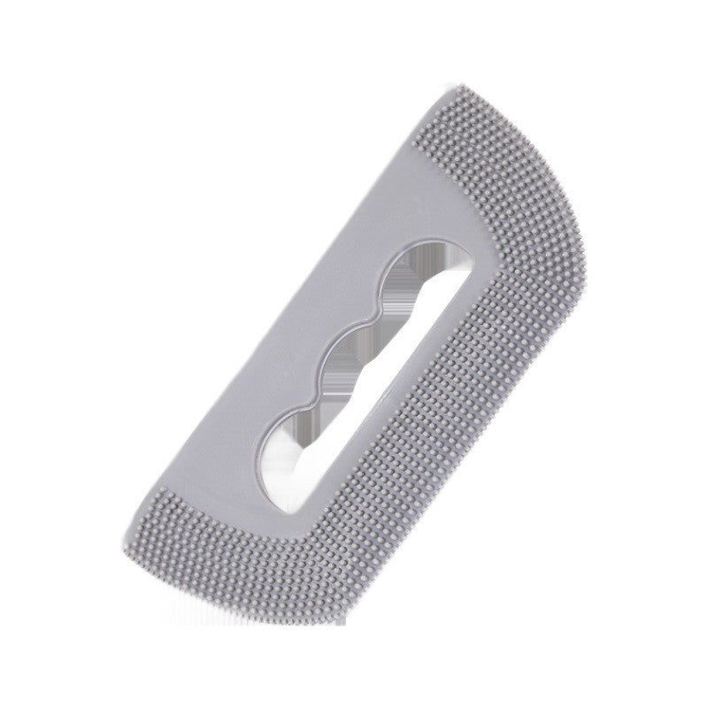 Cepillo de silicona para quitar pelos de mascotas, raspador de polvo y pelo lavable