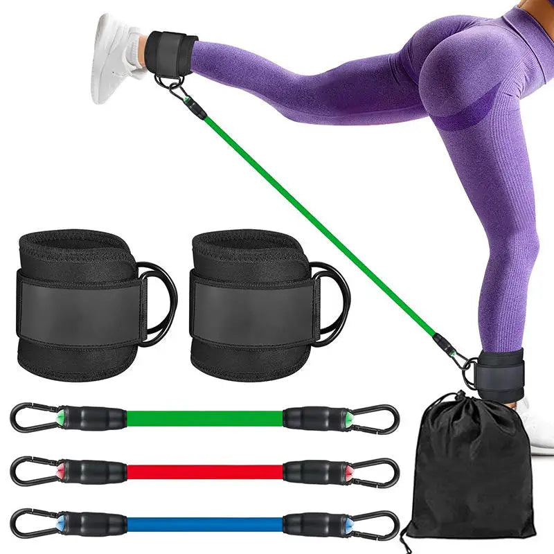 Set de tobilleras coloridas