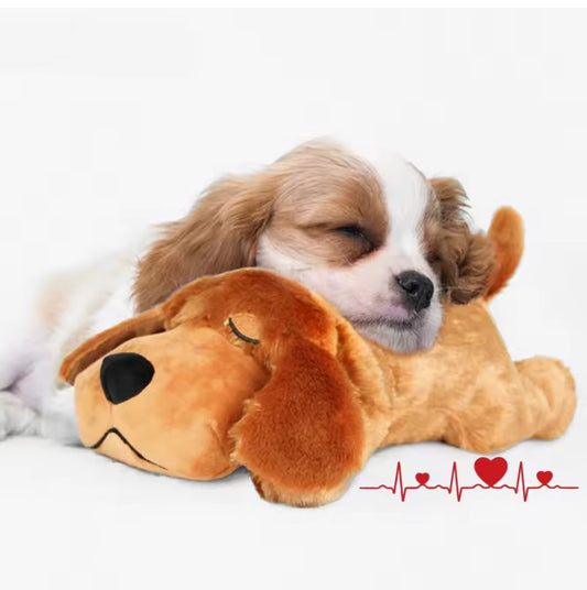 Plush Toy with Heartbeat Simulator