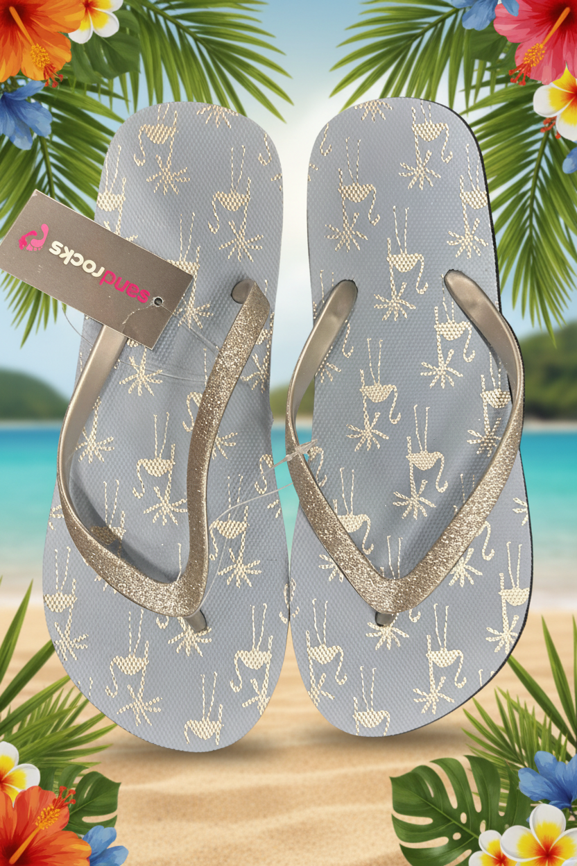 Flamingo Flip Flops