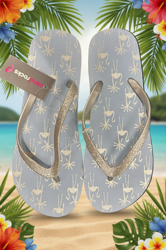Flamingo Flip Flops