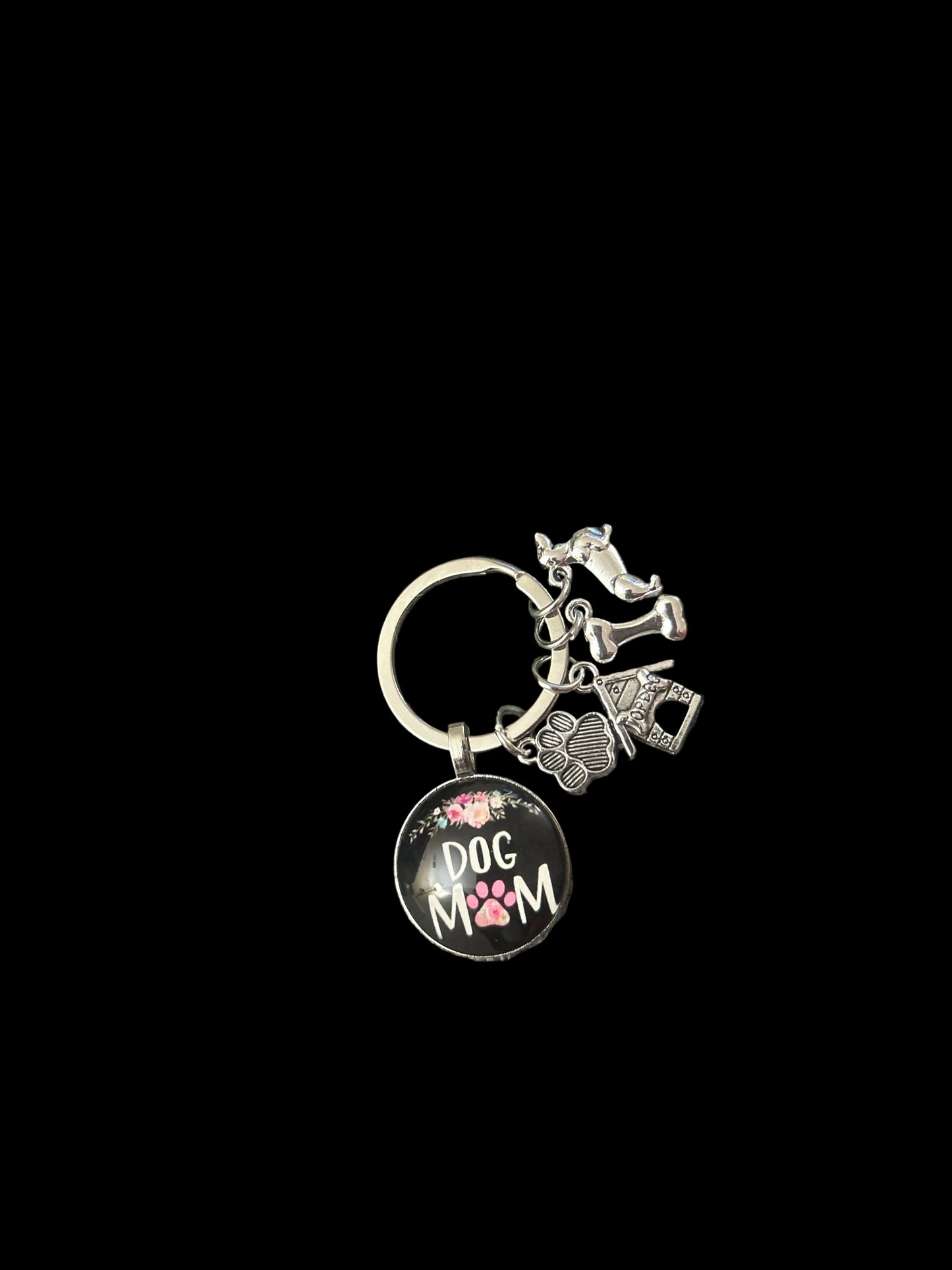 Dog Mom Keychain