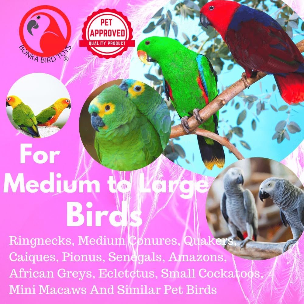 Juguete ancho para loros