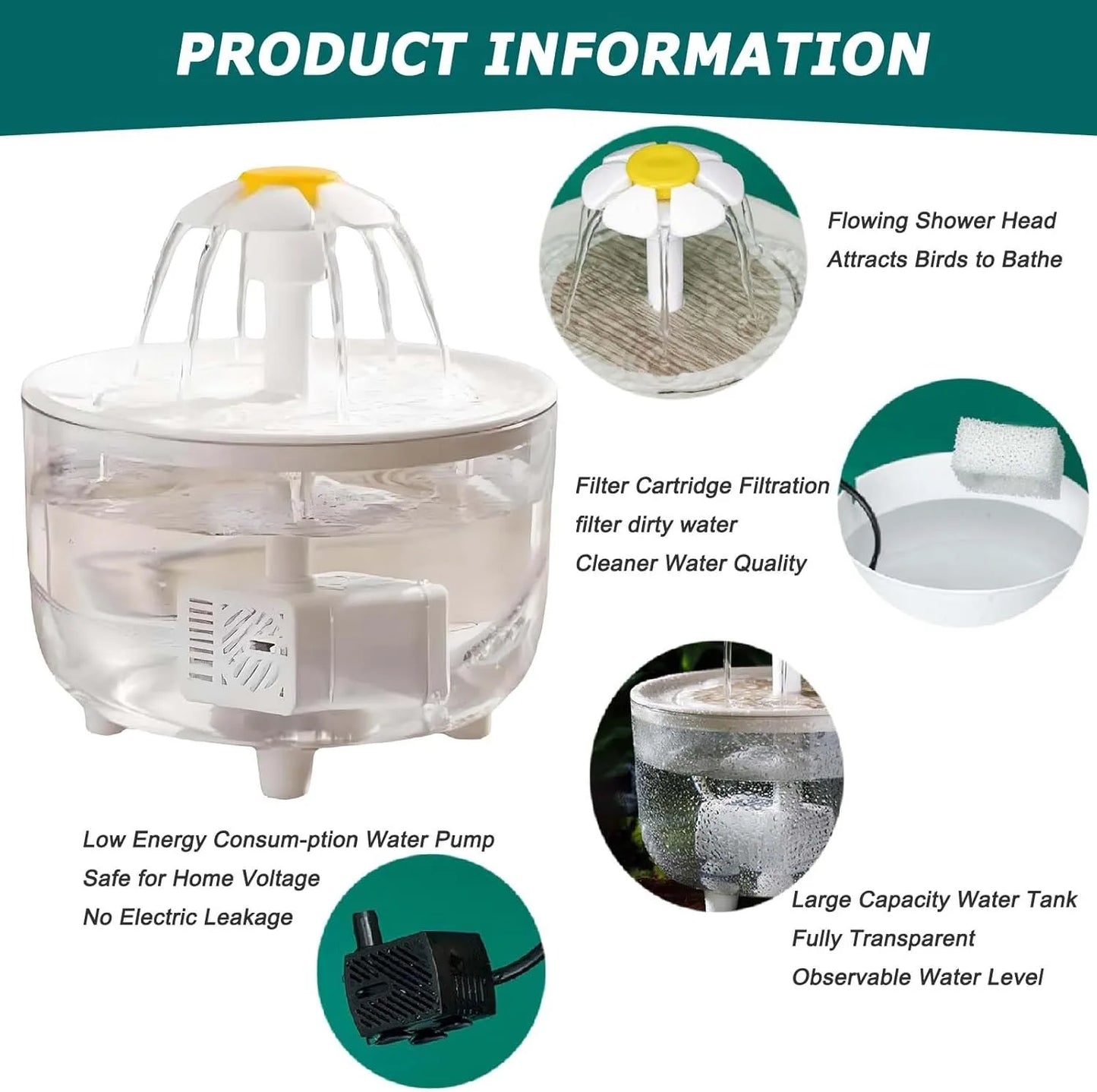 Whisper-Quiet Pet Water Oasis