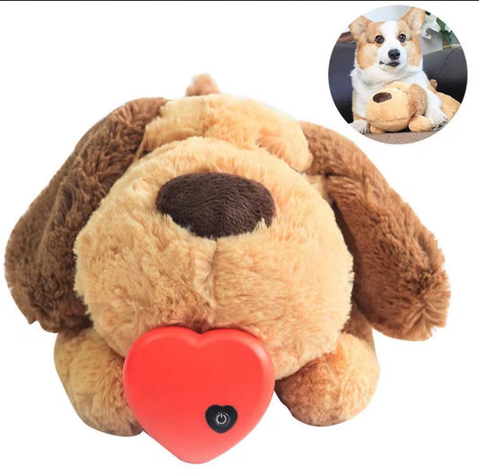 Plush Toy with Heartbeat Simulator