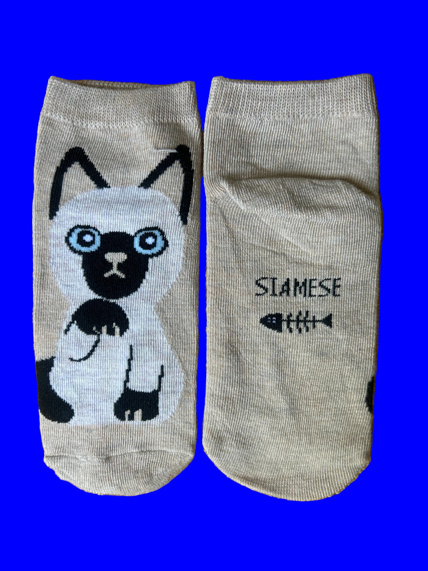 Low-Cut Socks Siamese Cat