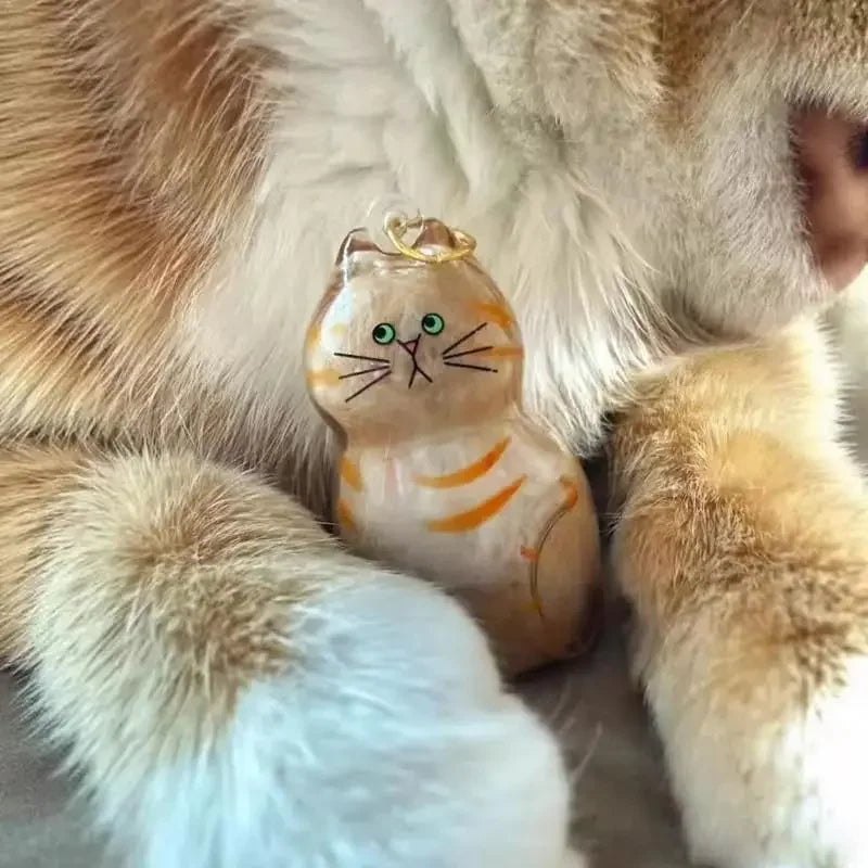 Llavero de recuerdo con pelo de mascota