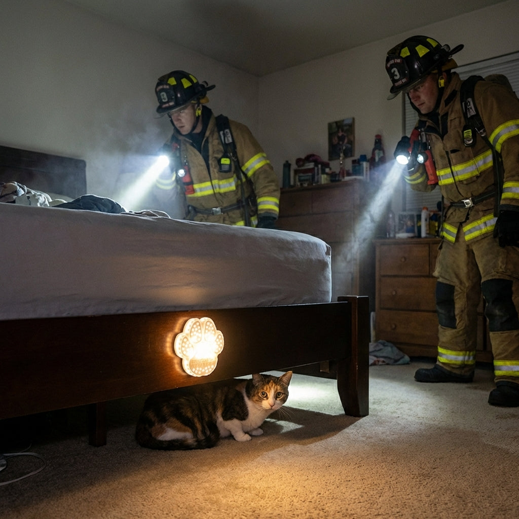 Rescue Retriever™ Detector de Humo para Mascotas — Diseñado por un Bombero para Salvar a tu Mascota