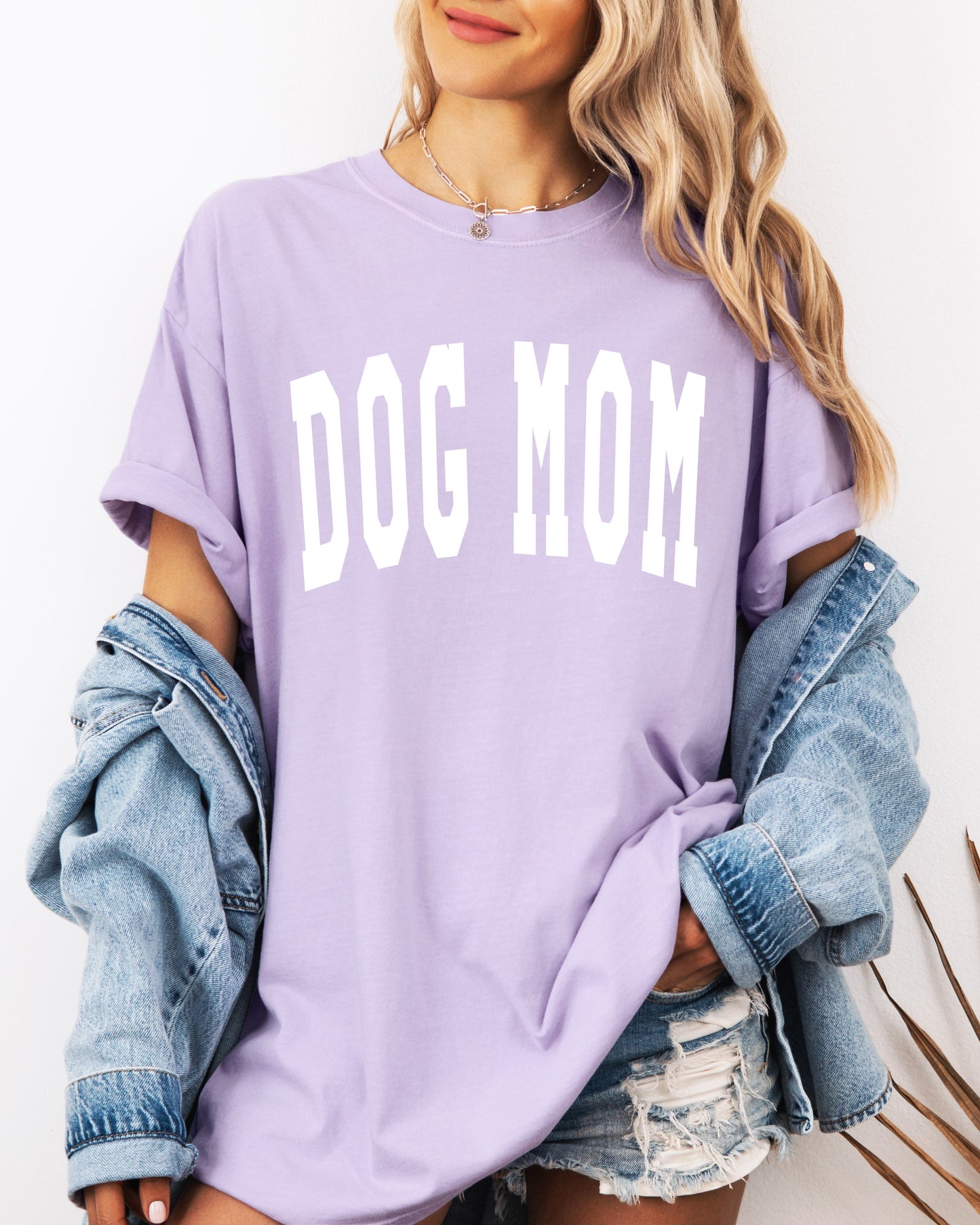 Dog Mom Comfort Colors Garment Dyed T Shirt