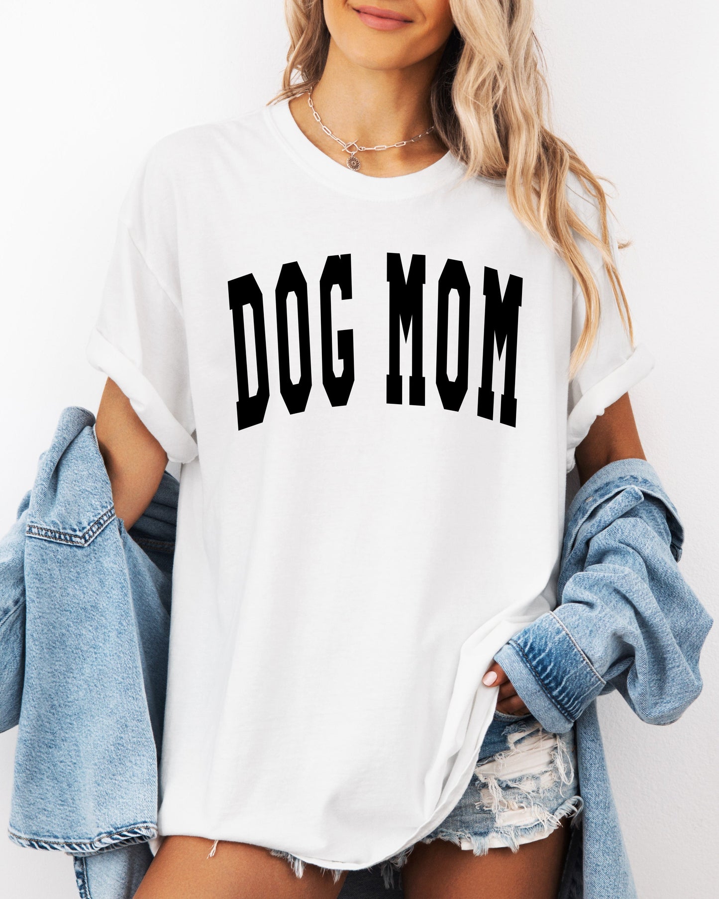 Dog Mom Comfort Colors Garment Dyed T Shirt