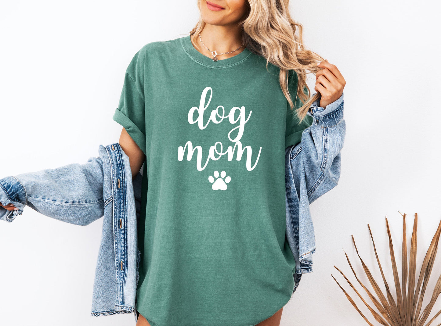 T-shirt Dog Mom Comfort Colors (police Joshico)