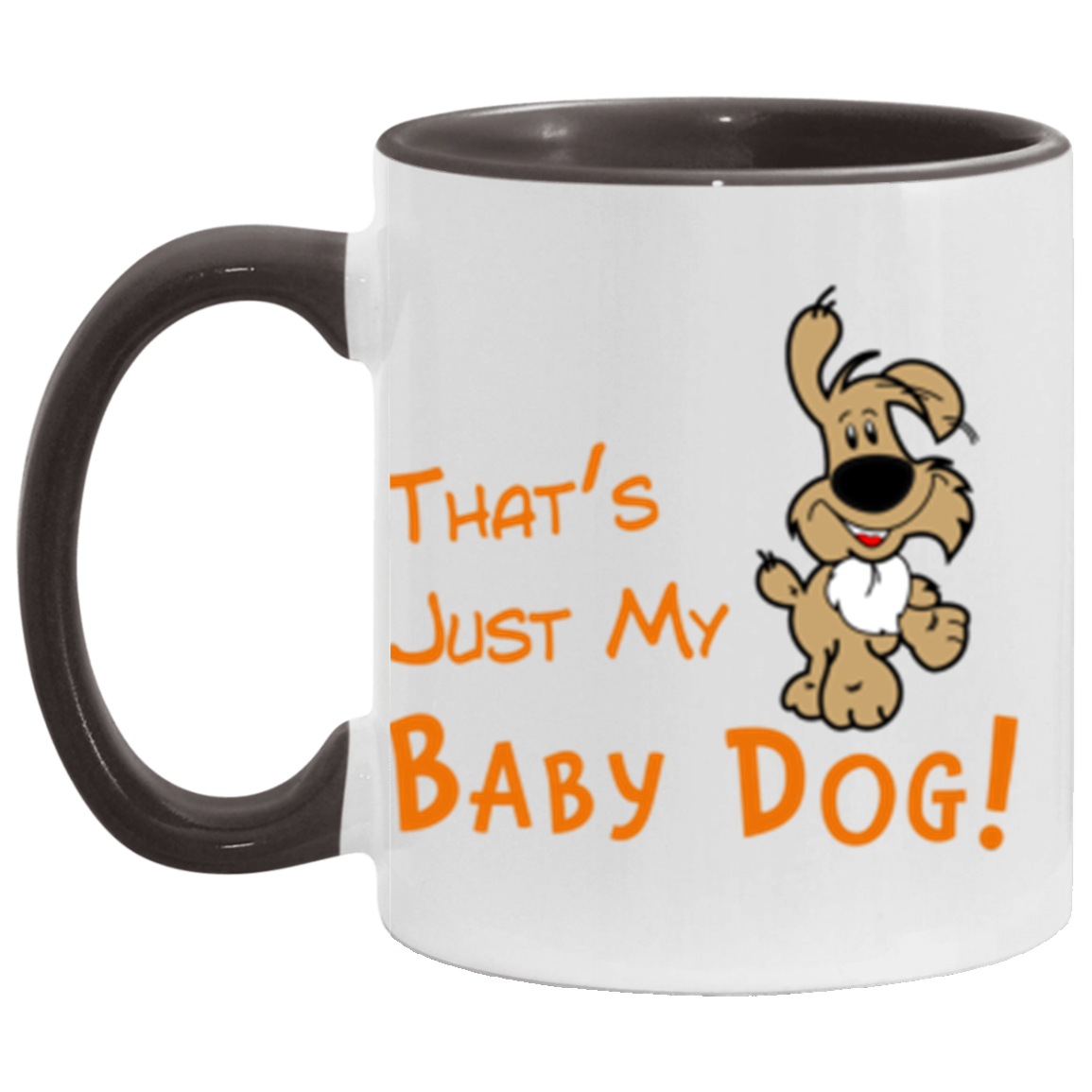 Esa es solo mi taza de perro bebé