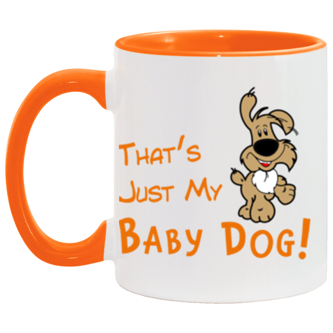 Esa es solo mi taza de perro bebé
