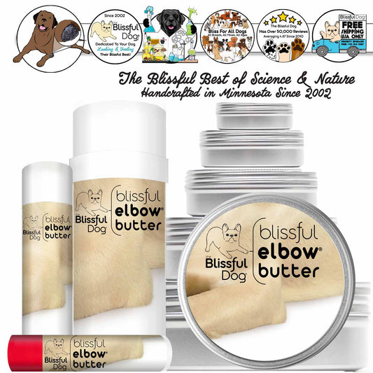 Le Beurre Coudes Blissful Elbow® Soulage les Callosités de Votre Chien