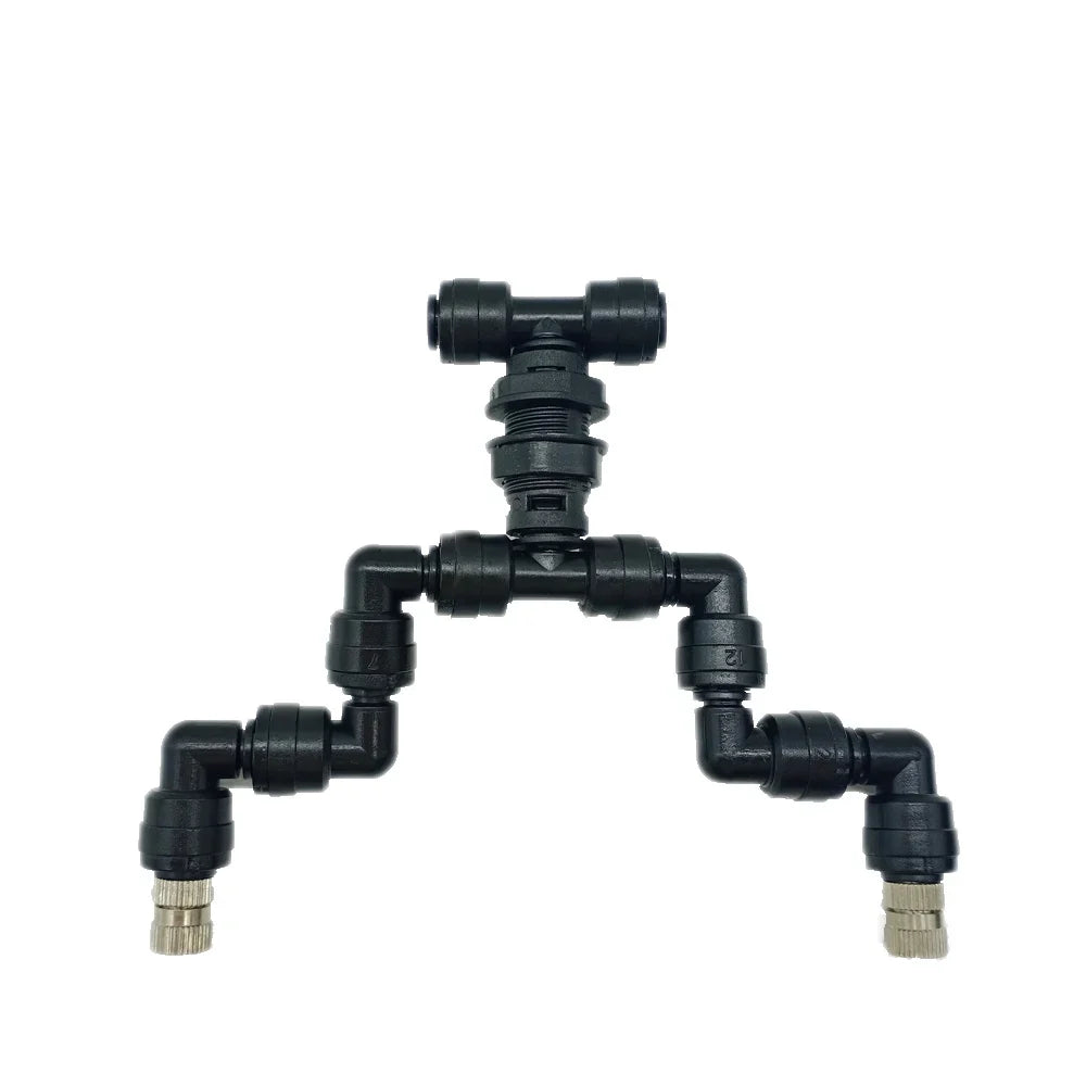 Boquilla Rociadora Ajustable 360° para Reptiles – Nebulizador de Alta Presión para Terrarios, Invernaderos y Recintos de Selva Tropical