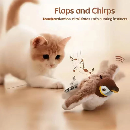 Chirpy Bird Cat Toy