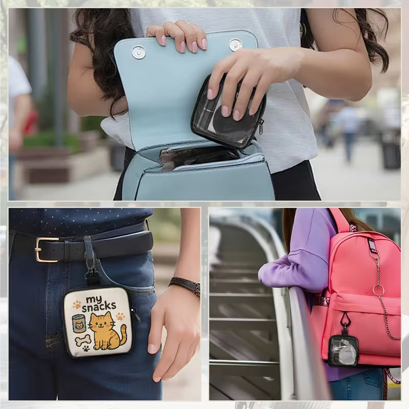 Bolsa de golosinas para gatos