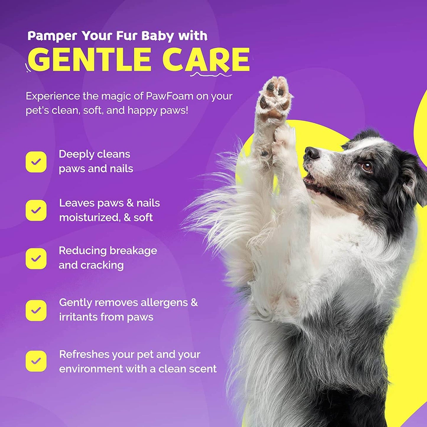 Espuma para Patas de Perro - La PawFoam™ Original