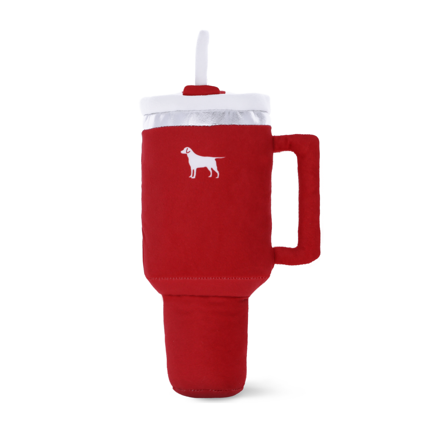 PUPROAR Pup Cup Juguete para perros | Lindo vaso de peluche con chirrido para perros
