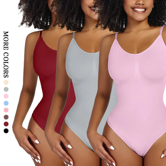 Body gainant lissant pour femme, Faja, body complet amincissant avec string, sous-vêtement doux sculptant la poitrine