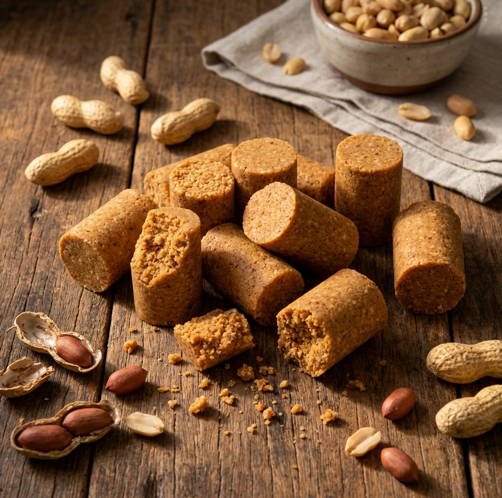 Bouchées de beurre de cacahuète sans sucre — 30g de protéines, 4 ingrédients