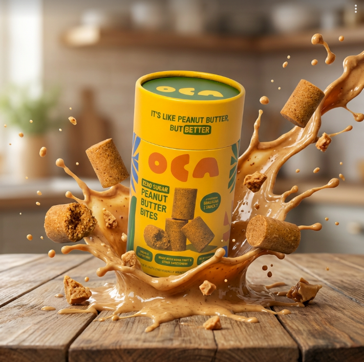 Bouchées de beurre de cacahuète sans sucre — 30g de protéines, 4 ingrédients
